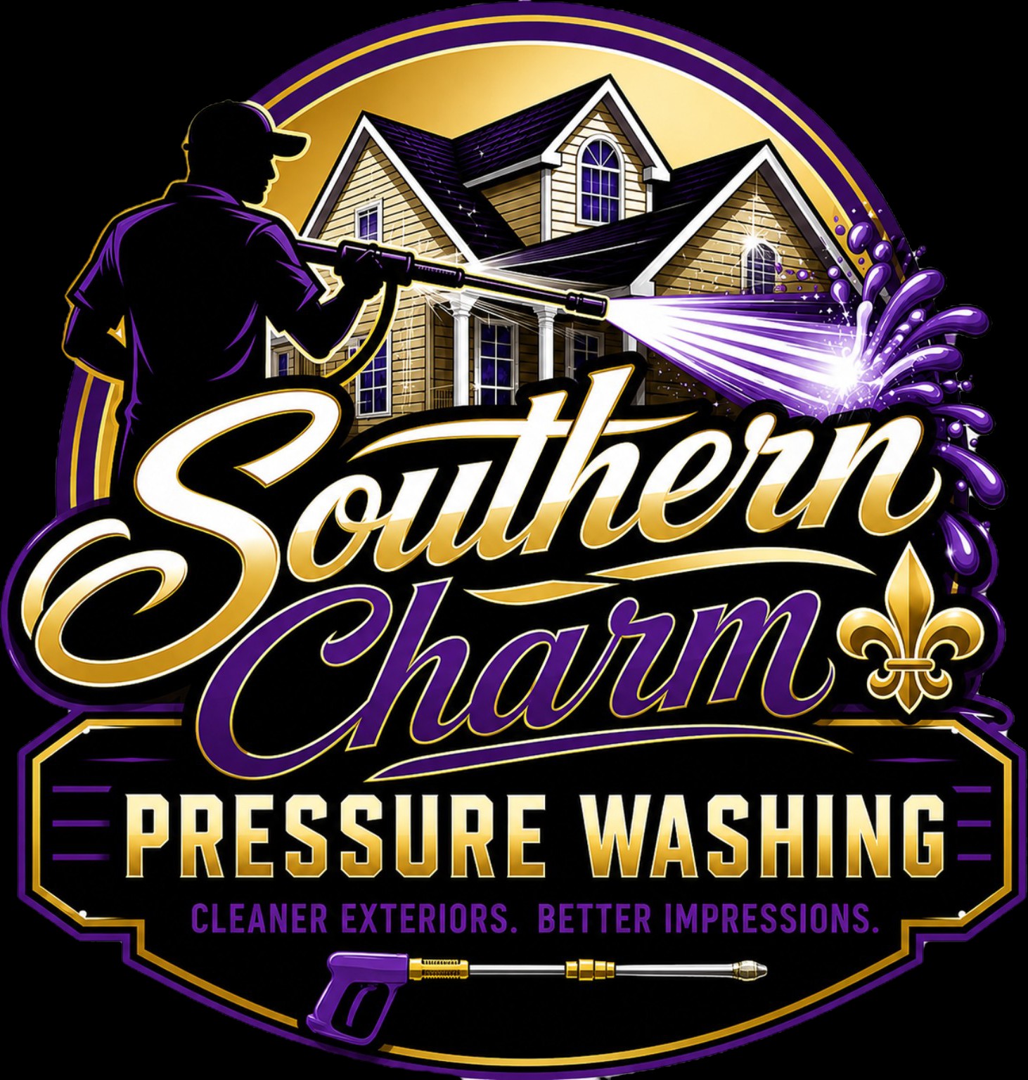Southern Charm Pressure Washing logo